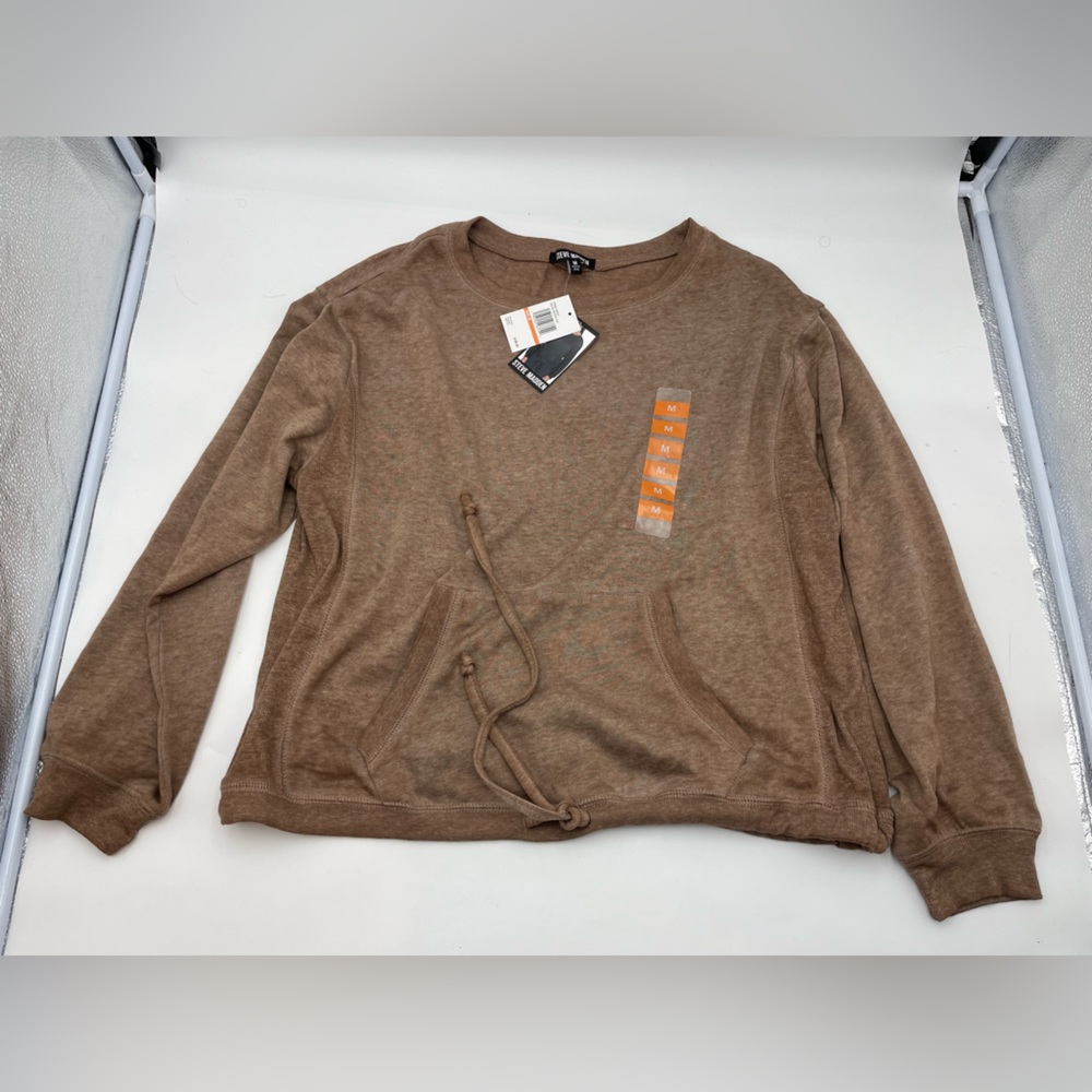 Steve Madden medium Nwt long sleeve beaver fur